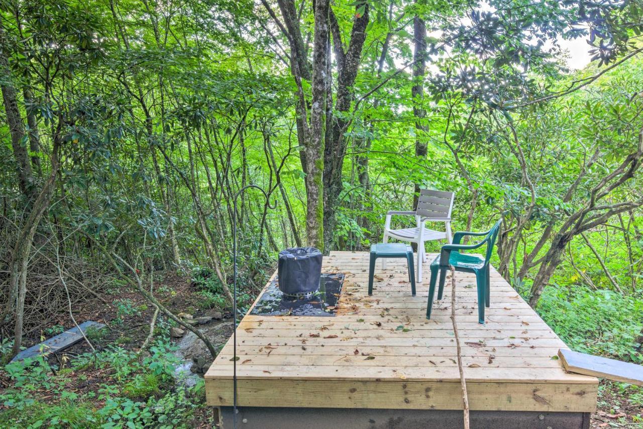 Peaceful Spruce Pine Cabin On 8 Acres With 2 Decks! المظهر الخارجي الصورة